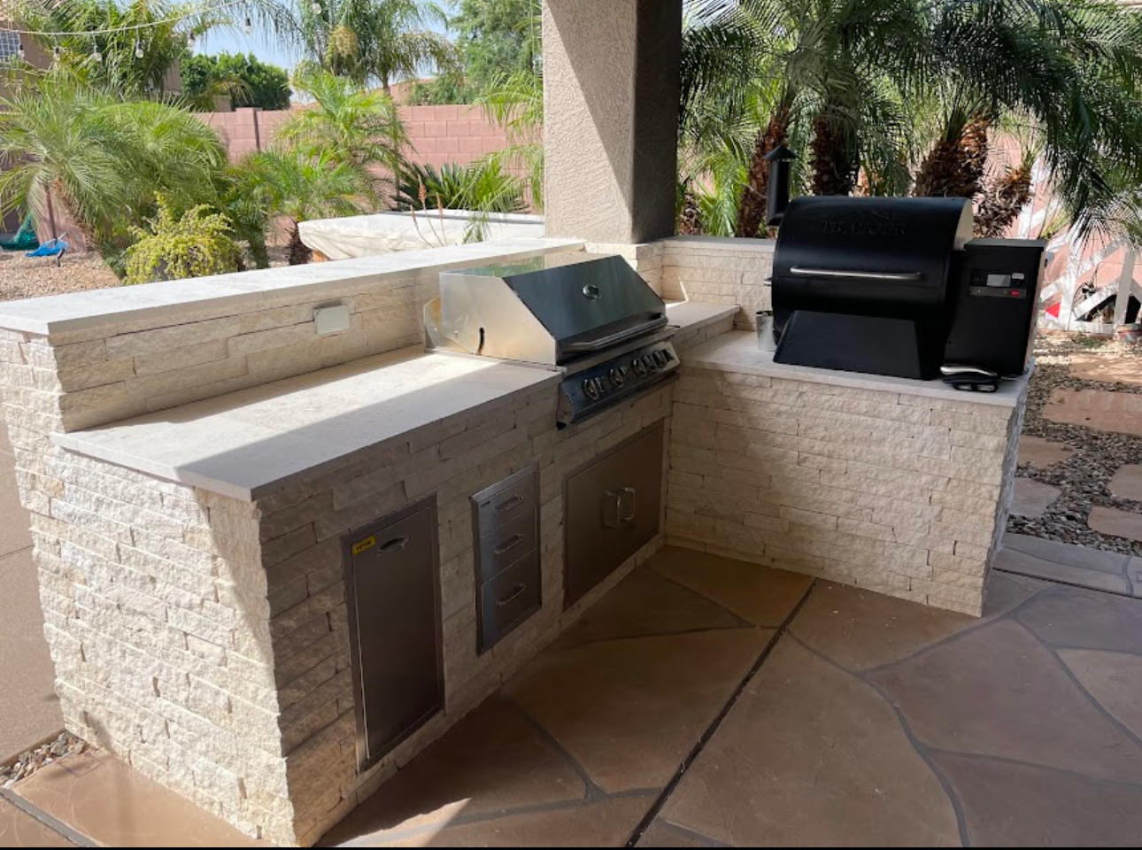 Custom Outdoor Kitchen